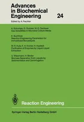 Binder / Buchholz / Deckwer |  Reaction Engineering | Buch |  Sack Fachmedien