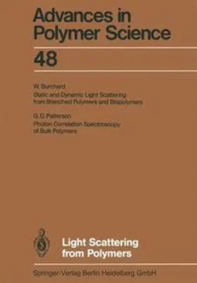  Light Scattering from Polymers | Buch |  Sack Fachmedien