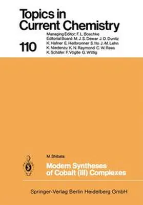 Shibata / Yamatera |  Modern Syntheses of Cobalt (III) Complexes | Buch |  Sack Fachmedien