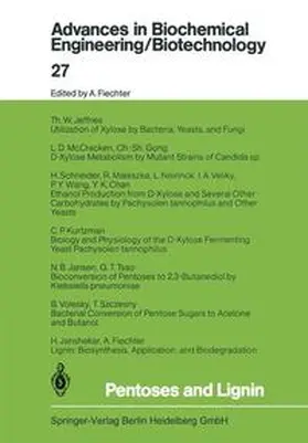 Chan / Fiechter / Gong |  Pentoses and Lignin | Buch |  Sack Fachmedien