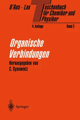 D'Ans / Lax |  Taschenbuch für Chemiker und Physiker | Buch |  Sack Fachmedien