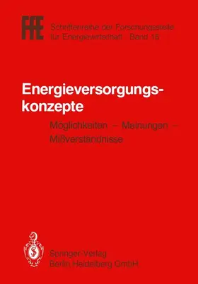 Energieversorgungskonzepte | Buch |  Sack Fachmedien