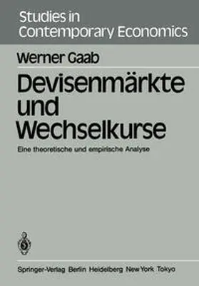 Gaab |  Devisenmärkte und Wechselkurse | Buch |  Sack Fachmedien