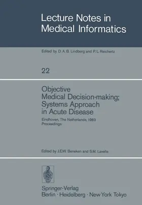 Lavelle / Beneken |  Objective Medical Decision-making; Systems Approach in Acute Disease | Buch |  Sack Fachmedien