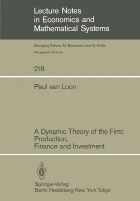 Loon |  A Dynamic Theory of the Firm: Production, Finance and Investment | Buch |  Sack Fachmedien