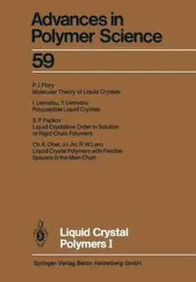Gordon |  Liquid Crystal Polymers I | Buch |  Sack Fachmedien