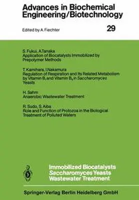  Immobilized Biocatalysts Saccharomyces Yeasts Wastewater Treatment | Buch |  Sack Fachmedien