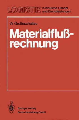 Grosseschallau |  Materialflußrechnung | Buch |  Sack Fachmedien