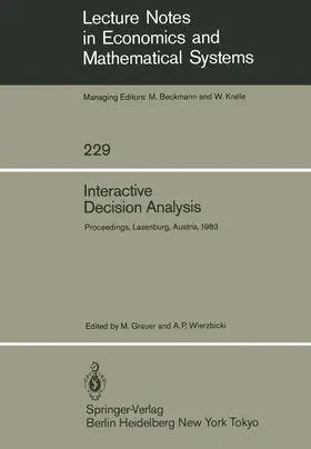 Grauer / Wierzbicki |  Interactive Decision Analysis | Buch |  Sack Fachmedien