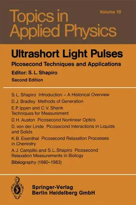Shapiro |  Ultrashort Light Pulses | Buch |  Sack Fachmedien