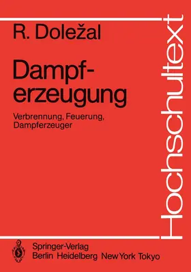 Dolezal | Dampferzeugung | Buch | 978-3-540-13771-9 | sack.de