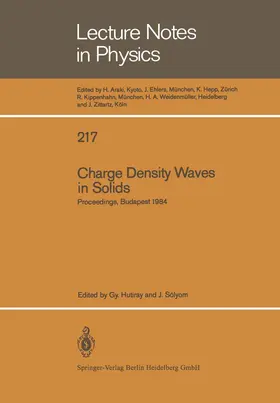 Hutiray / Solyom |  Charge Density Waves in Solids | Buch |  Sack Fachmedien