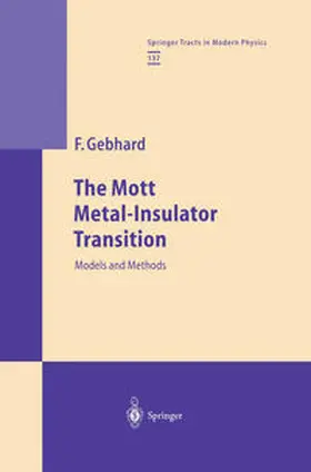 Gebhard | The Mott Metal-Insulator Transition | E-Book | sack.de