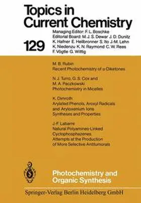  Photochemistry and Organic Synthesis | Buch |  Sack Fachmedien