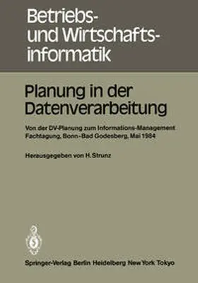 Strunz |  Planung in der Datenverarbeitung | Buch |  Sack Fachmedien