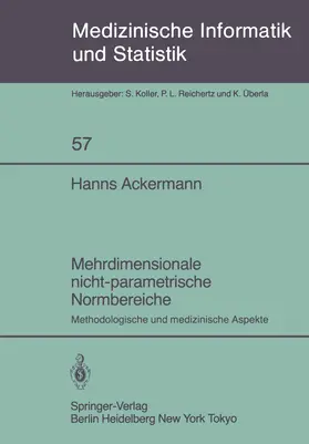 Ackermann | Mehrdimensionale nicht-parametrische Normbereiche | Buch | 978-3-540-15214-9 | sack.de