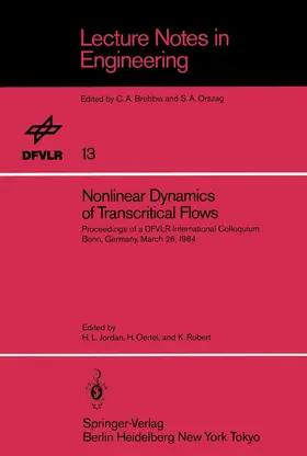 Jordan / Robert / Oertel |  Nonlinear Dynamics of Transcritical Flows | Buch |  Sack Fachmedien