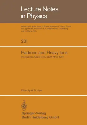 Heiss |  Hadrons and Heavy Ions | Buch |  Sack Fachmedien