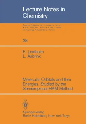 Asbrink / Lindholm |  Molecular Orbitals and their Energies, Studied by the Semiempirical HAM Method | Buch |  Sack Fachmedien