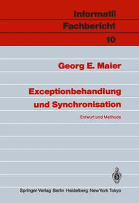 Maier |  Exceptionbehandlung und Synchronisation | Buch |  Sack Fachmedien