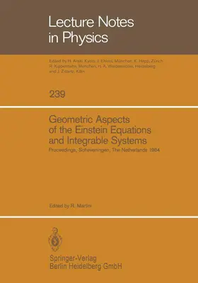Martini |  Geometric Aspects of the Einstein Equations and Integrable Systems | Buch |  Sack Fachmedien