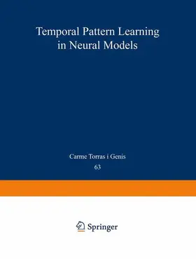 Torras i Genis |  Temporal-Pattern Learning in Neural Models | Buch |  Sack Fachmedien