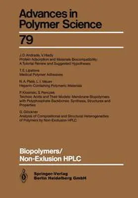  Biopolymers/Non-Exclusion HPLC | Buch |  Sack Fachmedien