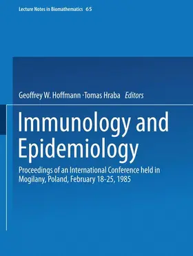 Hraba / Hoffmann |  Immunology and Epidemiology | Buch |  Sack Fachmedien