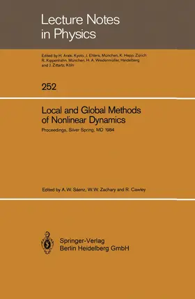 Saenz / Cawley |  Local and Global Methods of Nonlinear Dynamics | Buch |  Sack Fachmedien