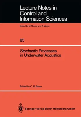 Baker |  Stochastic Processes in Underwater Acoustics | Buch |  Sack Fachmedien