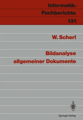 Scherl |  Bildanalyse allgemeiner Dokumente | Buch |  Sack Fachmedien