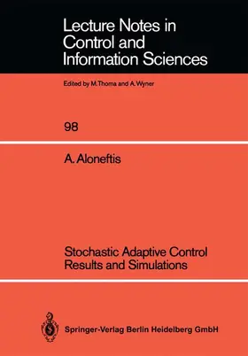 Aloneftis |  Stochastic Adaptive Control Results and Simulations | Buch |  Sack Fachmedien
