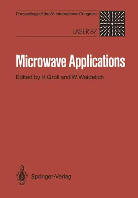 Waidelich / Groll |  Microwave Applications | Buch |  Sack Fachmedien