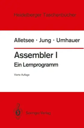 Alletsee / Umhauer / Jung |  Assembler I | Buch |  Sack Fachmedien