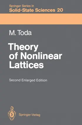 Toda |  Theory of Nonlinear Lattices | Buch |  Sack Fachmedien