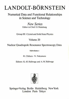 Chihara / Nakamura |  Nuclei Zr ... Bi. Diagrams, Structure formulas, Indexes | Buch |  Sack Fachmedien