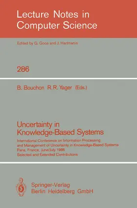 Yager / Bouchon |  Uncertainty in Knowledge-Based Systems | Buch |  Sack Fachmedien
