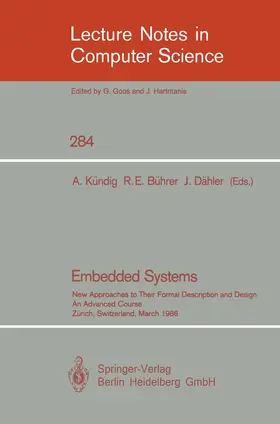 Kündig / Bührer / Dähler |  Embedded Systems | Buch |  Sack Fachmedien