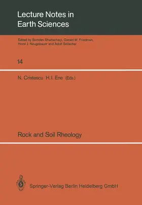 Ene / Cristescu |  Rock and Soil Rheology | Buch |  Sack Fachmedien