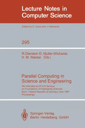 Dierstein / Wacker / Müller-Wichards |  Parallel Computing in Science and Engineering | Buch |  Sack Fachmedien