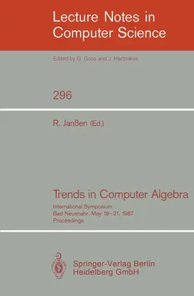 Janßen |  Trends in Computer Algebra | Buch |  Sack Fachmedien