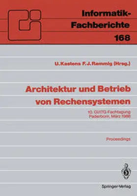 Rammig / Kastens |  Architektur und Betrieb von Rechensystemen | Buch |  Sack Fachmedien