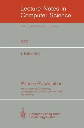 Kittler |  Pattern Recognition | Buch |  Sack Fachmedien