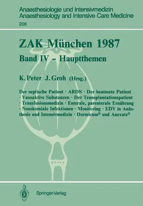 Groh / Peter |  ZAK München 1987 | Buch |  Sack Fachmedien