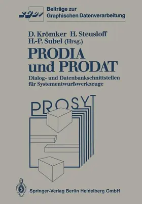 Krömker / Subel / Steusloff |  PRODIA und PRODAT | Buch |  Sack Fachmedien