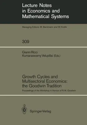 Ricci / Velupillai |  Growth Cycles and Multisectoral Economics: the Goodwin Tradition | Buch |  Sack Fachmedien