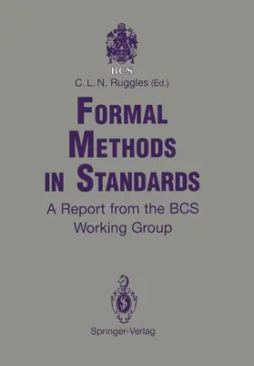 Ruggles |  Formal Methods in Standards | Buch |  Sack Fachmedien