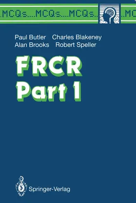 Butler / Blakeney / Brooks |  FRCR Part I | Buch |  Sack Fachmedien