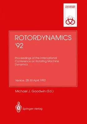 Goodwin |  Rotordynamics '92 | Buch |  Sack Fachmedien