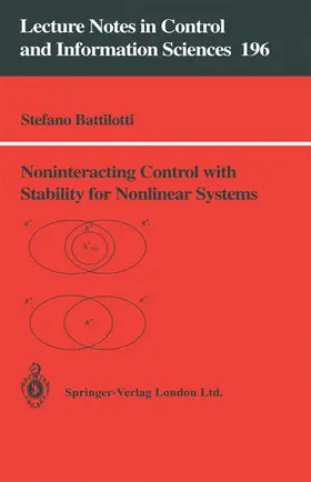 Battilotti |  Noninteracting Control with Stability for Nonlinear Systems | Buch |  Sack Fachmedien